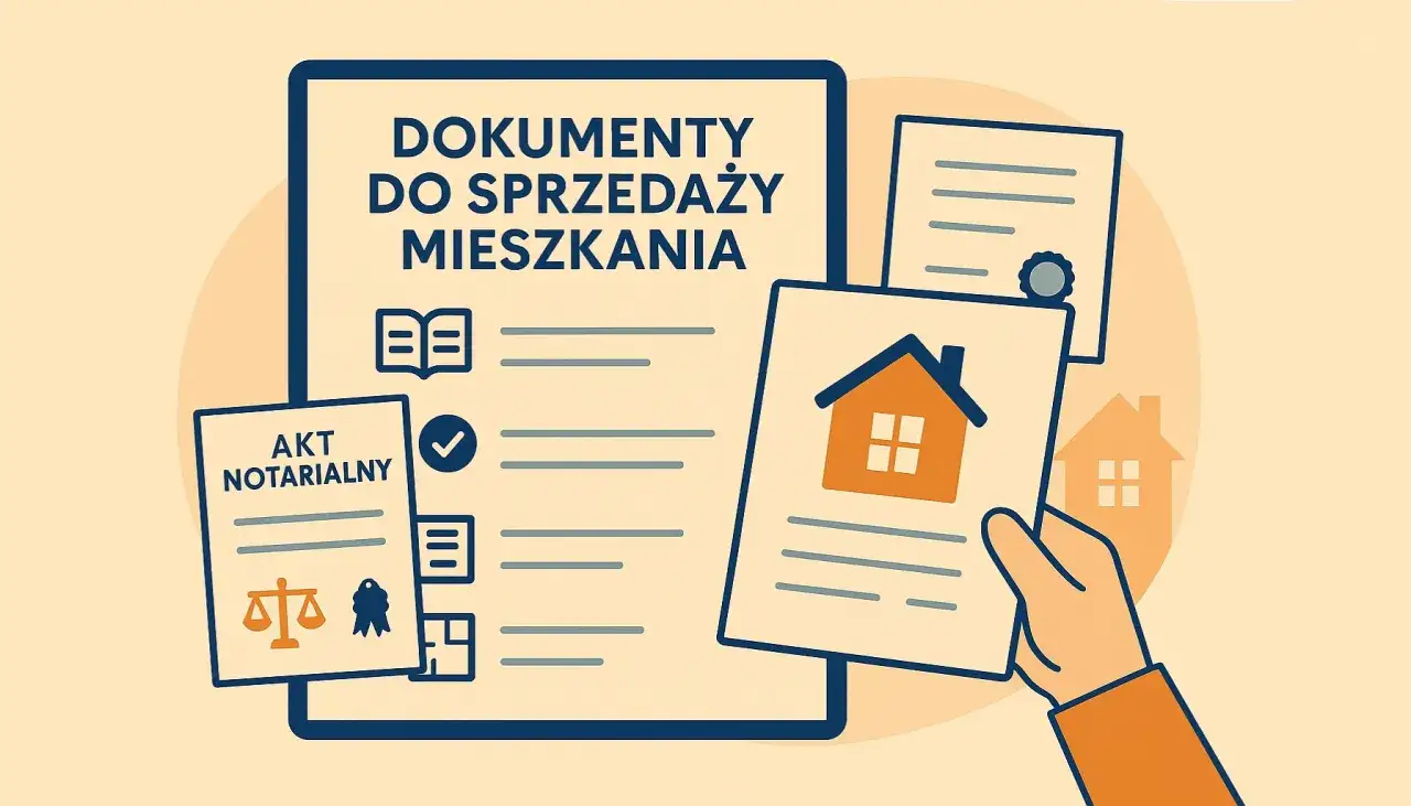 Dokumenty do sprzedaży mieszkania, w tym akt notarialny. Czy dom na zgłoszenie można sprzedać? Sprawdź formalności.
